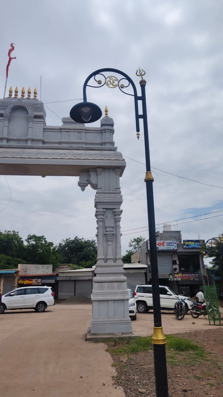 Temple Decorative Light Pole