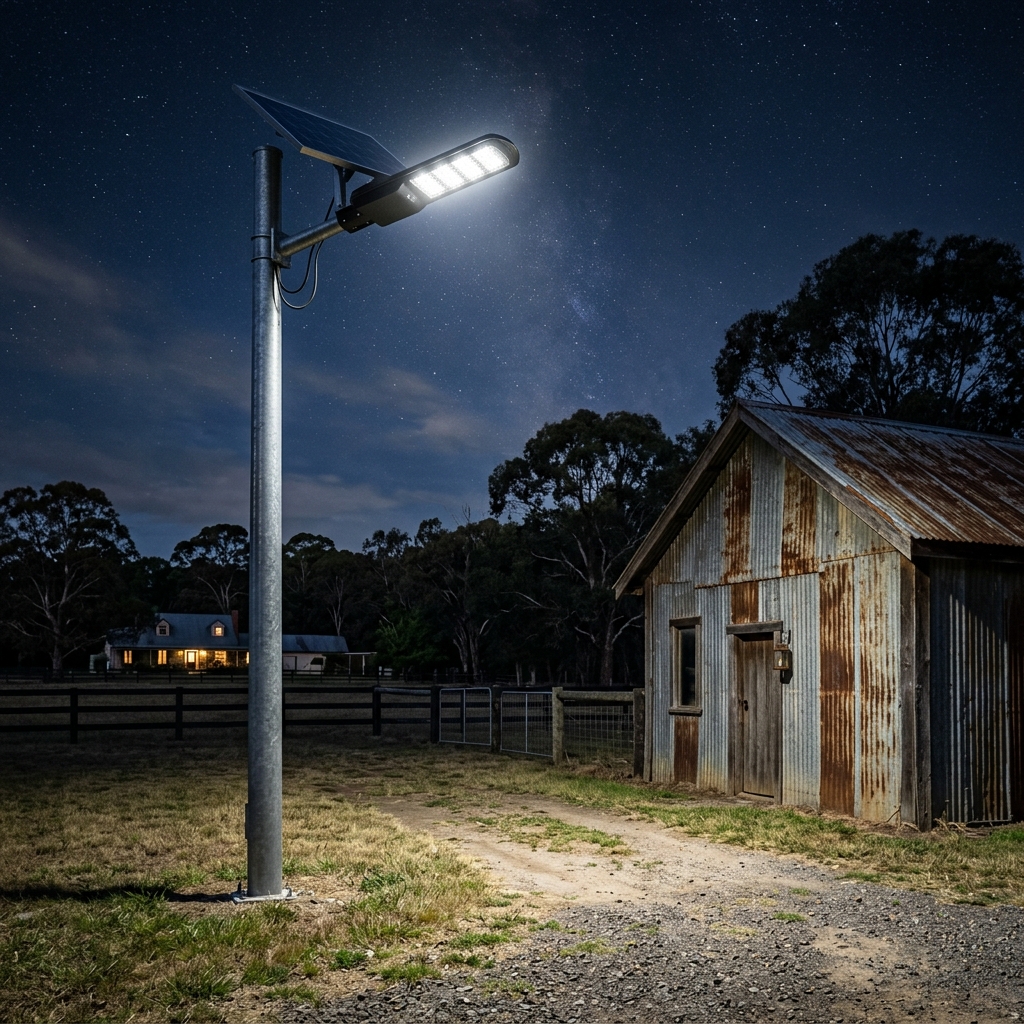 Semi-Integrated Solar Street Light