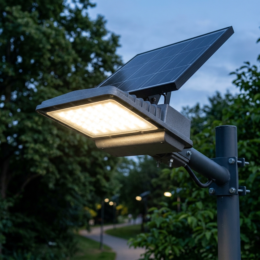 Semi-Integrated Solar Street Light