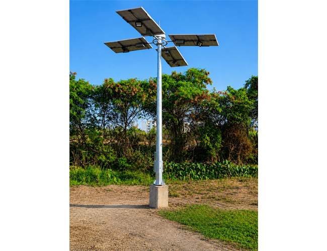 Solar High Mast Lighting System