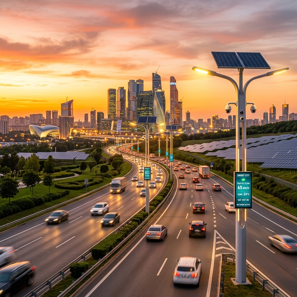 Smart Solar Street Lighting