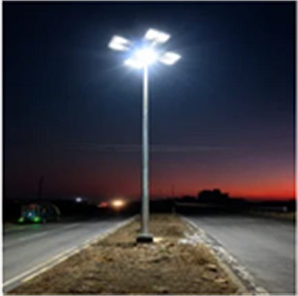Solar High Mast Lighting System